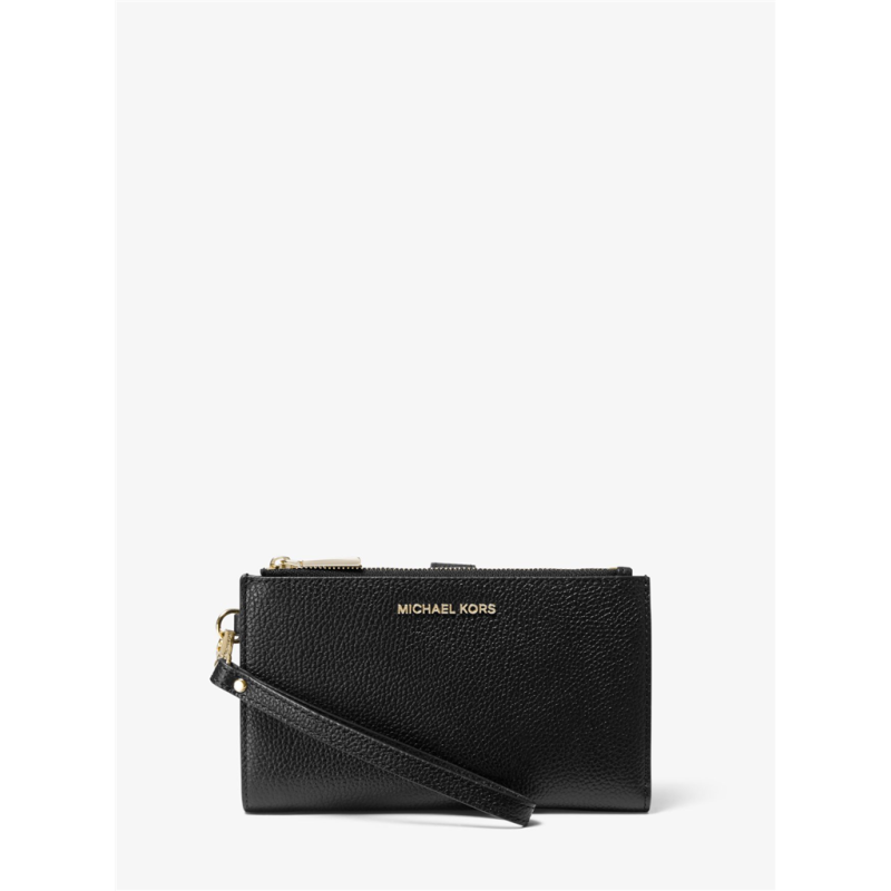 jet set double zip wristlet